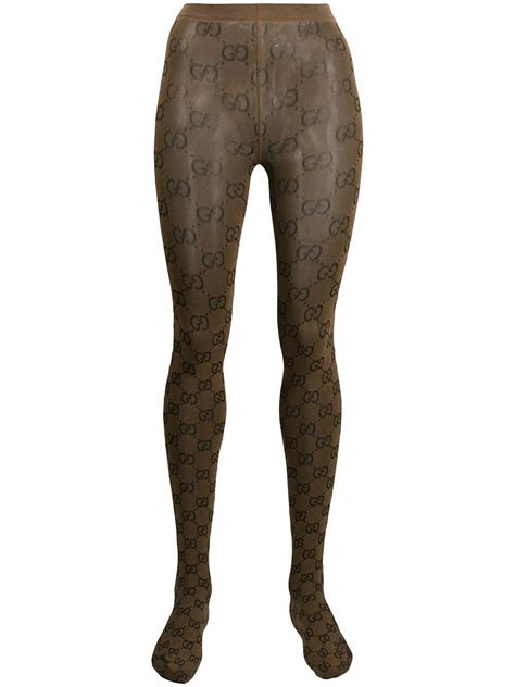 gucci tights brown|genuine gucci tights.